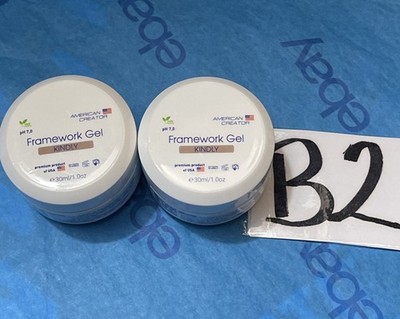 American Creator  FRAMEWORK GEL (KINDLY) 30ml New No Box! LOT OF 2!