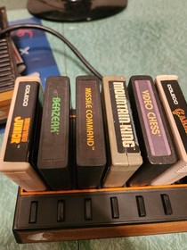 TESTED WORKS GOOD Vintage  Brain Six Pack Select-A-Game RGA-1360 Atari 2600 