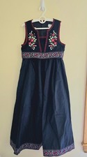 NWOT Norwegian Girl Festdrakt Festival Dress Sz 8Y, Wool Blend