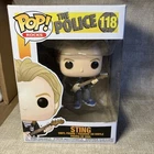 Funko Pop Rocks THE POLICE * STING #118 * Vinyl Figure Collectible Toy In Box