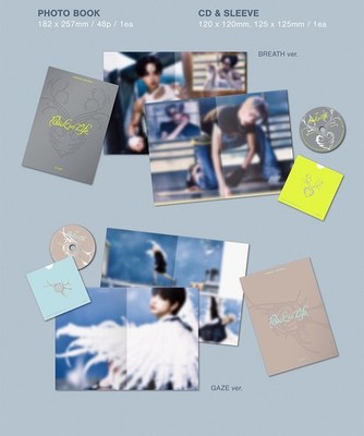 &TEAM [BACK TO LIFE] KR 1st Mini Album CD+Tabloid+2 Book+3 Card+