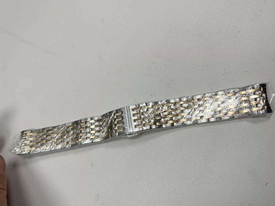 Hamilton H39525214 20mm Original Stainless Steel Silver Gold Bracelet