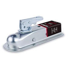 Straight Trailer Coupler 2" Ball 2" Channel Width BALL 2", CHANNEL 2" 3500LBS