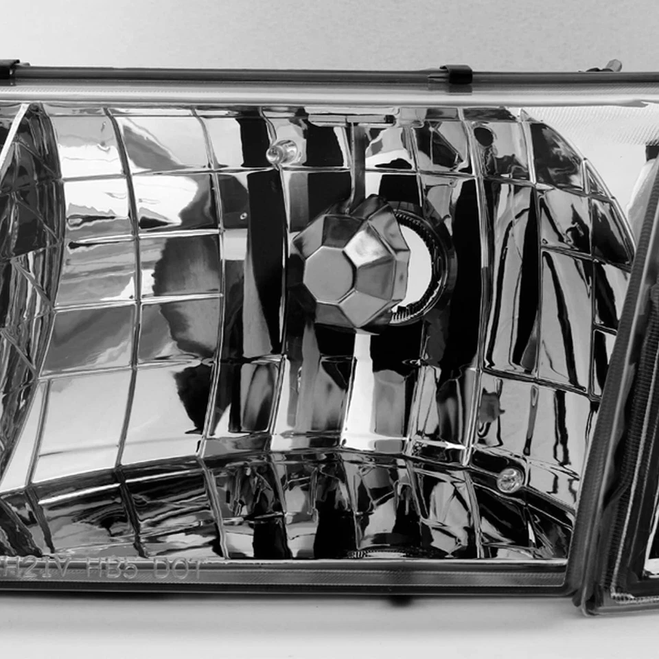 Для 1998-2011 Ford Crown Victoria дымчатые фары + угловые сигнальные лампы комплект - Изображение 2 из 4