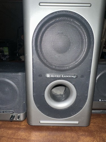 Altec Lansing 221 Computer Speakers- See Description - Picture 3 of 7
