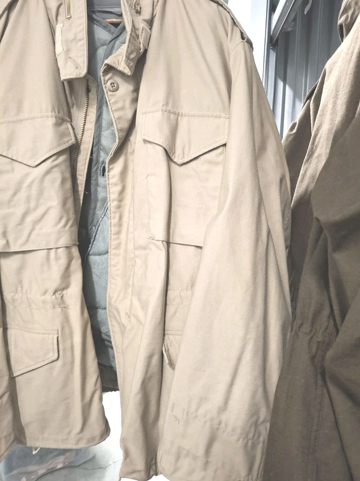 Chaqueta de Campo Alpha Industries M65, Caqui, XXL Regular Foto 3 de 4