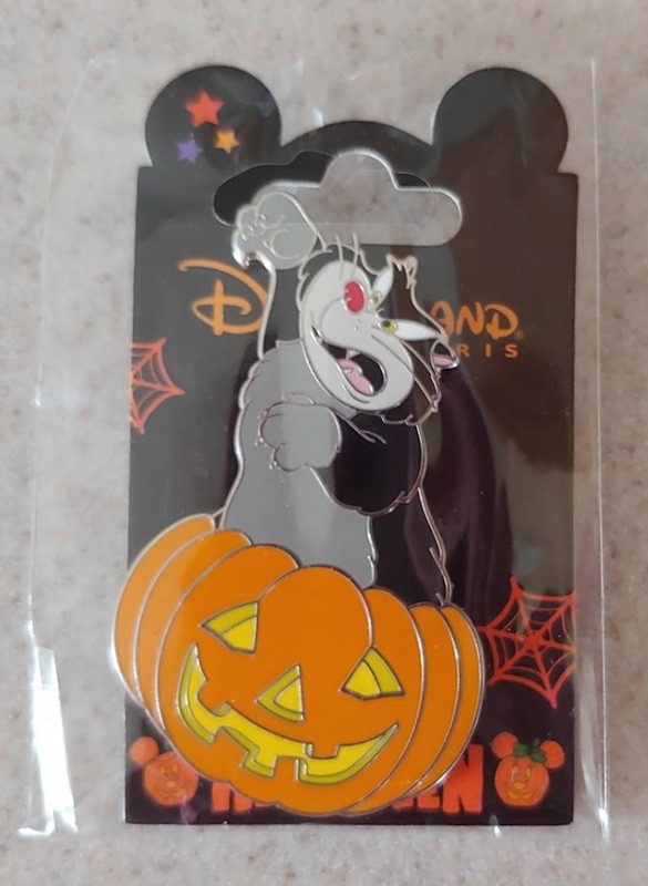 Disney Trading Pin DLP DLRP Cinderella Lucifer Cat Halloween Pumpkin