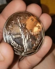 Vintage 1986 Reliable Corp Statue of Liberty Centennial 1 oz .999 Fine Silver Rd
