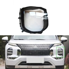 Left Headlight Lens Cover Shell Housing Cap Glue For Outlander / PHEV 2022-2025