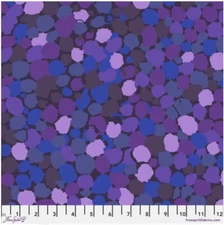Free Spirit Brandon Mably Reflections Purple Cotton Fabric By The Yard