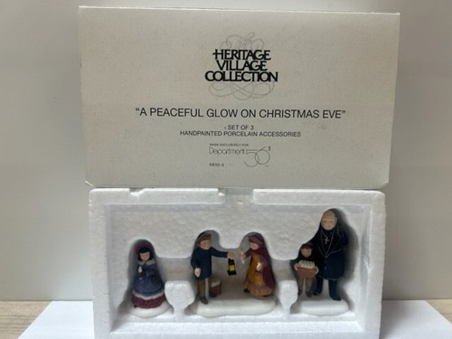 Dept. 56, Dickens' Village, "A Peaceful Glow On Christmas Eve" # 5830-0 - 第 1/2 張圖片