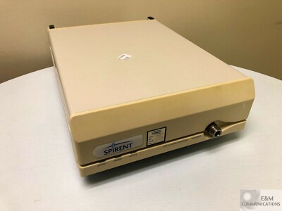 GSS5060 SPIRENT GLOBAL POSITIONING SYSTEM LOCATION SIMULATOR