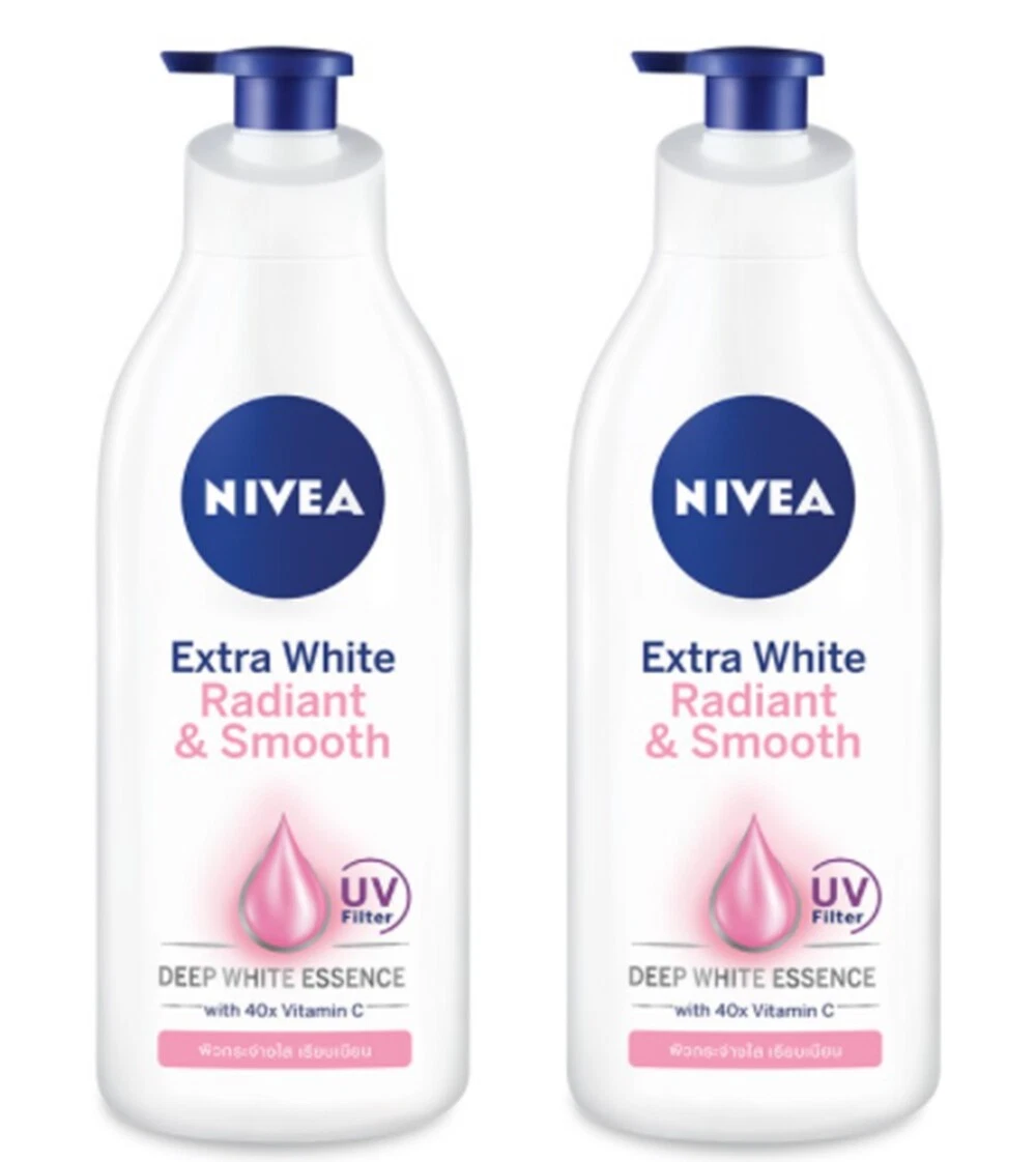 Nivea Extra White Radiant Smooth Body Lotion UV Filter Vitamin C