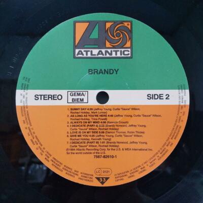 Brandy / ST Brandy 1994 EU Original LP Vinyl 1st Debut Album
