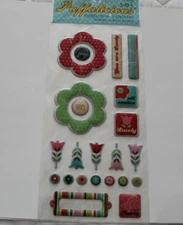S-E-I Puffalicious Embellishing Stickers RARE