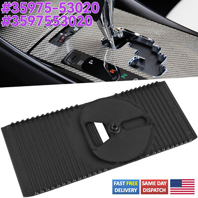 #ad #ad Gear Console Shifter Shift Slide Cover For Lexus 2006 2013 IS250 IS350 Black US $9.51