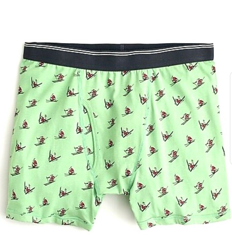 J. Crew Mens Knit Boxer Briefs Size XS 