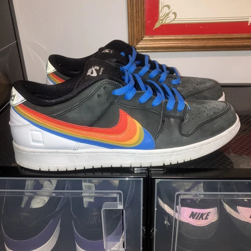 Size 14 - Nike Polaroid x Dunk SB Low Black