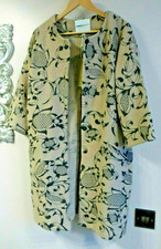 Clements Ribeiro Coat Jacket Knit Wool Floral Coatigan Cardigan M 12 14 Spring