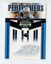 A509 STEVE SMITH 2006 GRIDIRON GEAR PERFORMERS 183/250 PR-23 PANTHERS RARE SP