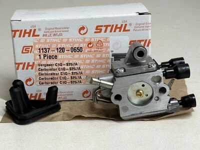 STIHL OEM ZAMA CARBURETOR 1137 120 0650 C1Q-S257 FOR MS192T MS192 TC-E MS 192 T