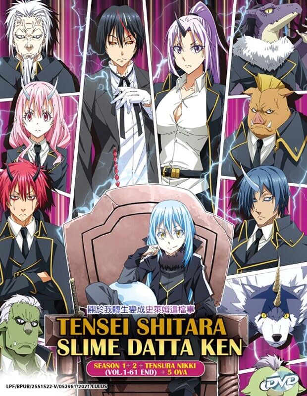 TENSEI SHITARA SLIME DATTA KEN 3 TEMPORADA DATA DE LANÇAMENTO