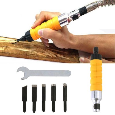 Electric Chisel Tool Wood Carving Machine Woodworking 