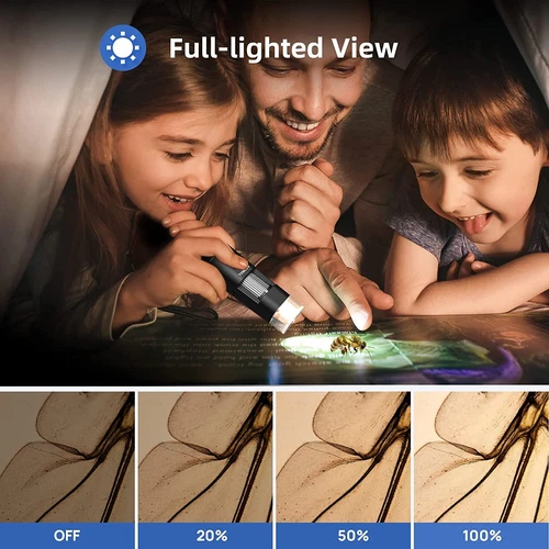 TOMLOV 1000x Digital Microscope USB Microscope 1080P Coin Scope Camera Magnifier - Picture 7 of 16