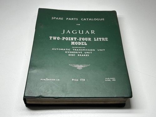 Original Jaguar Mk 2 Models 2.4 3.4 & 3.8 Service Manual + Spare Parts Catalogue - Picture 10 of 21