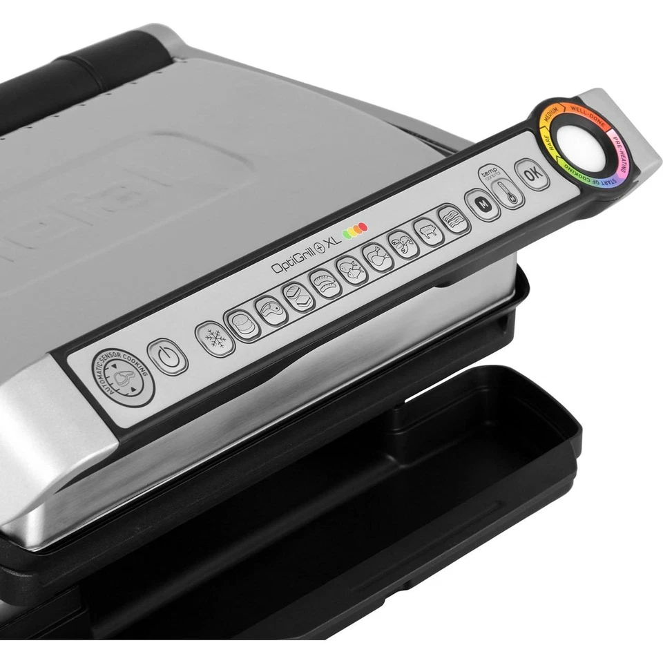 Tefal GC722D40 OptiGrill XL Health Grill with Removable Plates Stainless Steel - Image 4 of 4