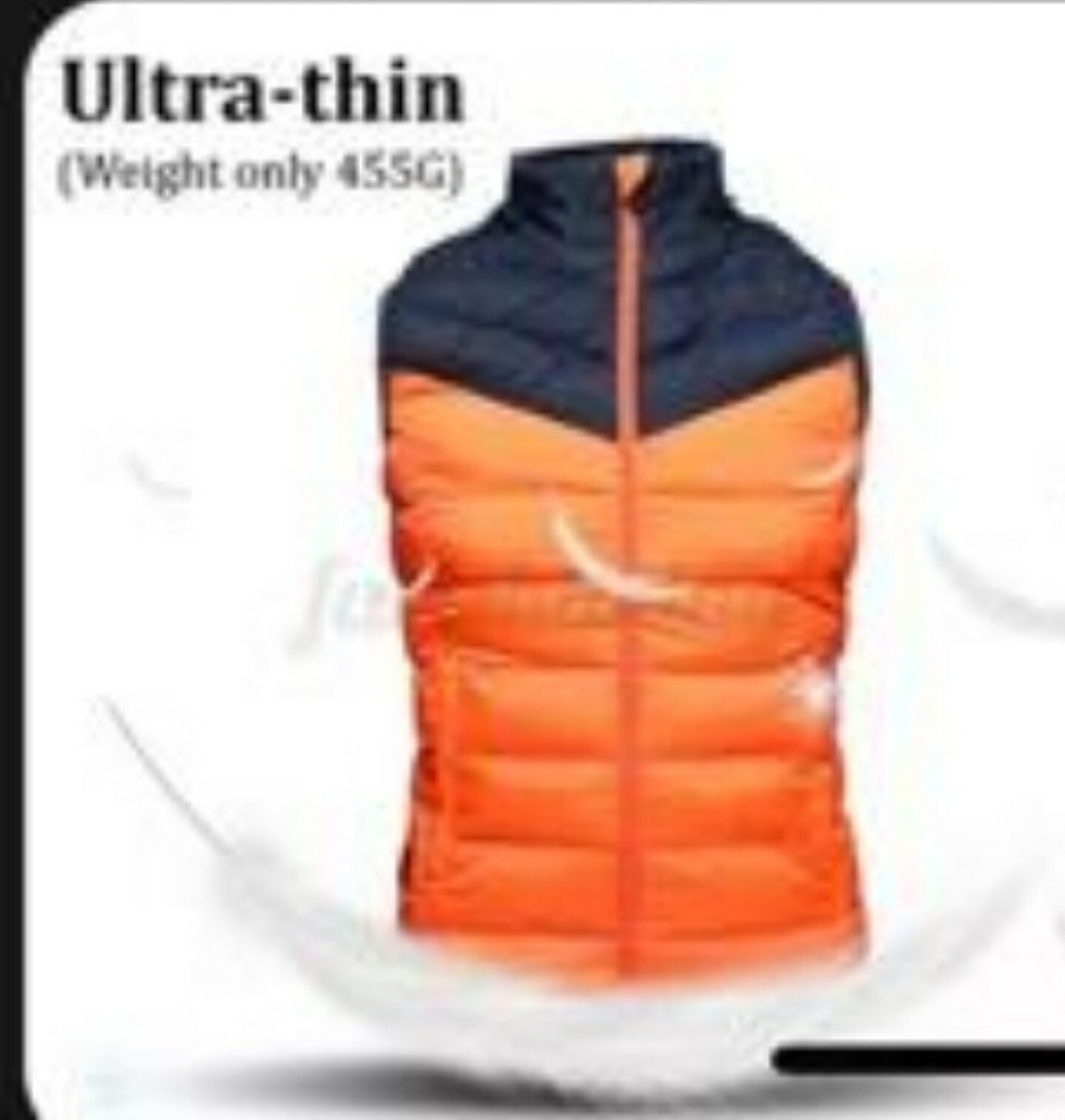 CHAQUETA ELÉCTRICA CHALECO TÉRMICO UNISEX UBS * TALLA M * pecho 42 * longitud 27* NUEVA $84.