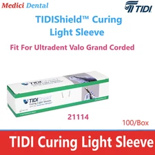 Tidishield Dental Sleve for Corded Valo Curing Light 100/bx Tidi #21114