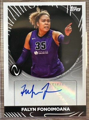 FALYN FONOIMOANA 2023 TOPPS ATHLETES UNLIMITED AU ATHLETE AUTO CARD #