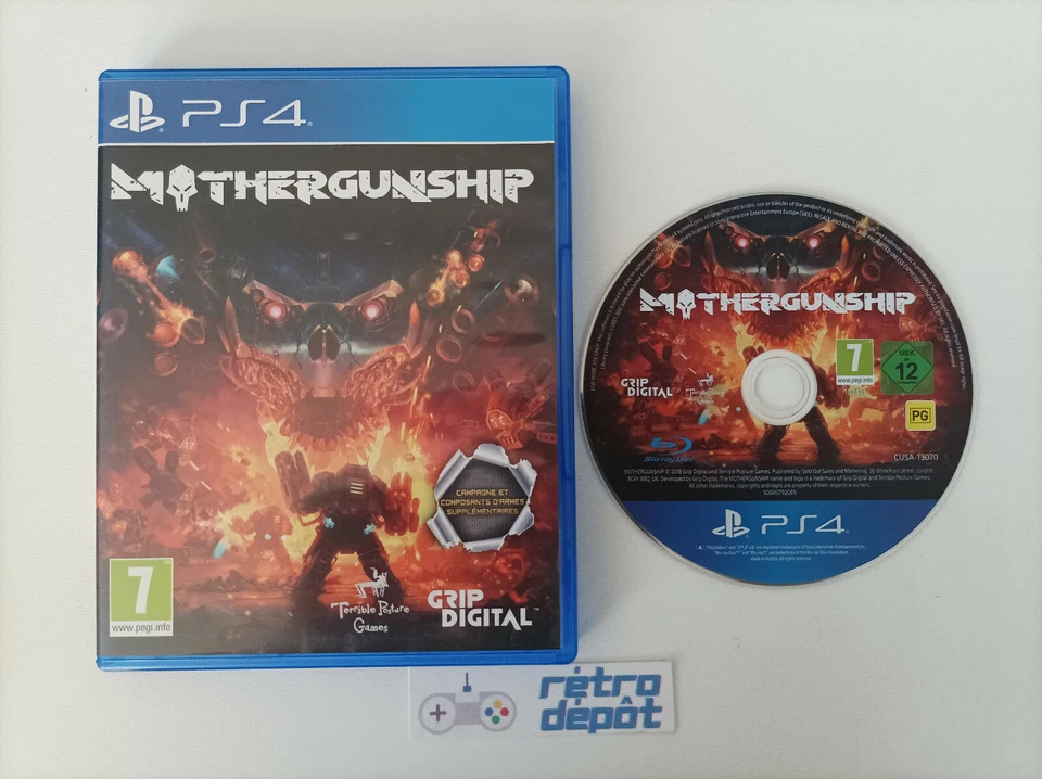 Mothergunship / Mother Gun Ship / Gunship / Playstation 4 / PS4 / PAL / FR, photo 1 sur 2