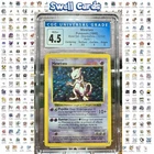 *SHADOWLESS* MEWTWO CGC 4.5 BASE SET 10/102 HOLO RARE Pokemon Card