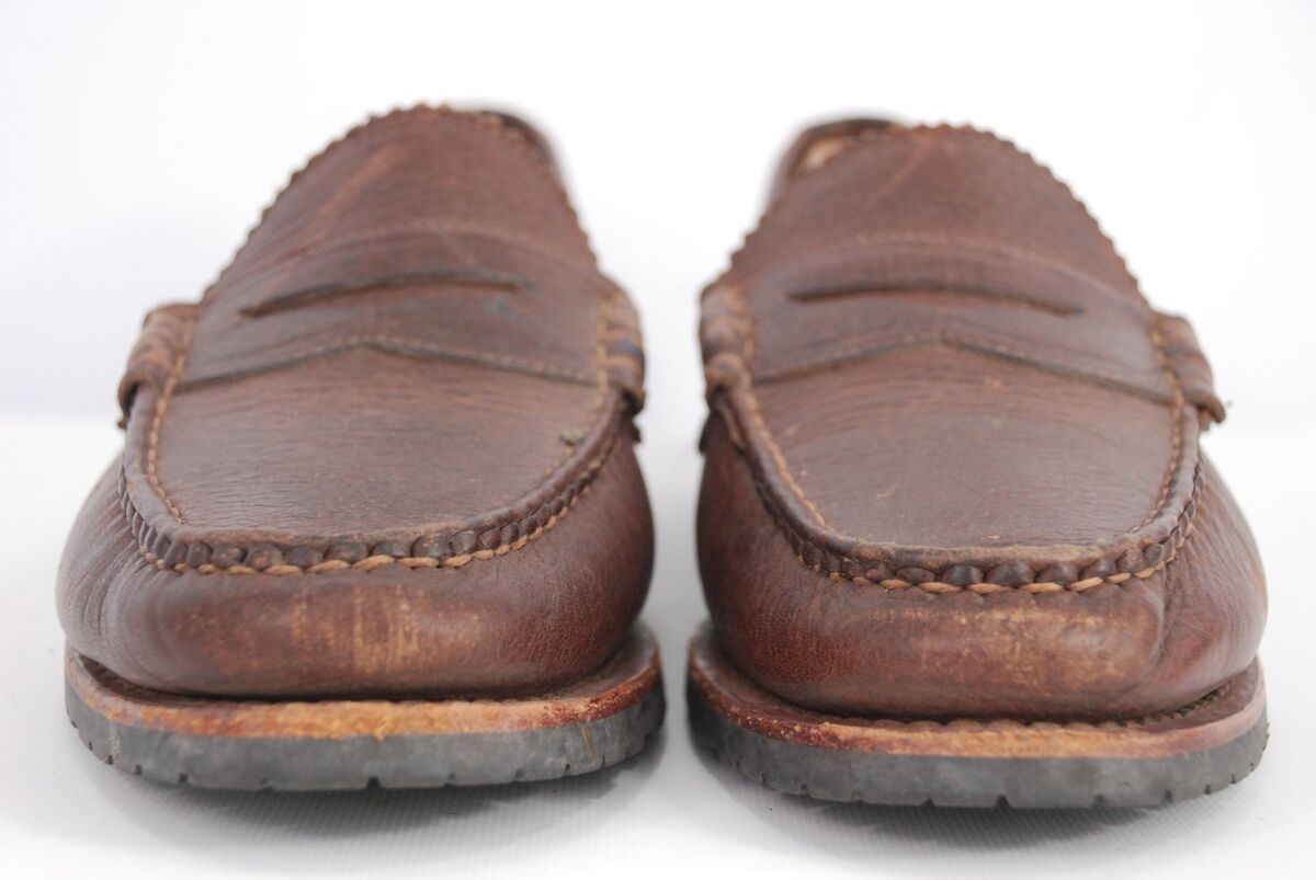 Allen Edmonds Flagstaff Casual Penny Loafers Brown Leather Allen Edmonds Flagstaff Casual Penny Loafers Brown Leather