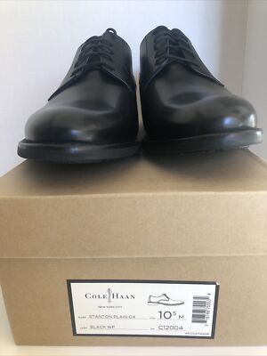 Cole Haan Stanton WATERPROOF Leather Oxford Cole Haan Shoes Stanton Cap Toe Size 13 Men Dark Brown  main image 4