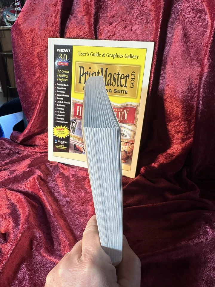 PrintMaster deluxe publishing guide and graphics clip art photos - Image 4 of 4