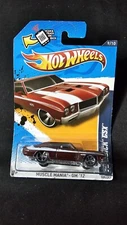 Hot Wheels Muscle Mania - GM '12  109/247 '70 Buick GSX 9/10 (ERROR PIN STRIP)✨️