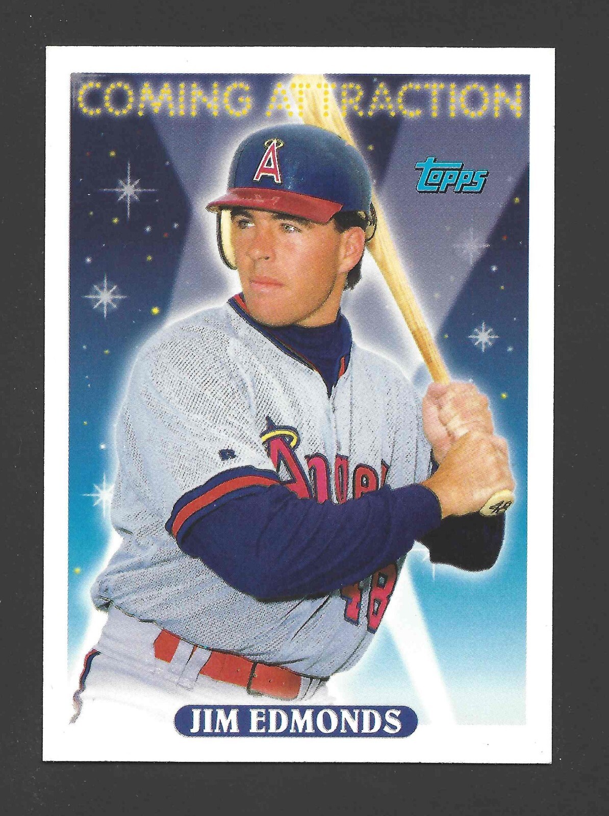 1993 Topps #799 JIM EDMONDS Raw - California Angels - RC