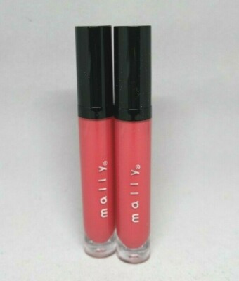 (LOT OF 2) Mally Beauty Kiss Me Lip Gloss MWAH! NWOB Full Size