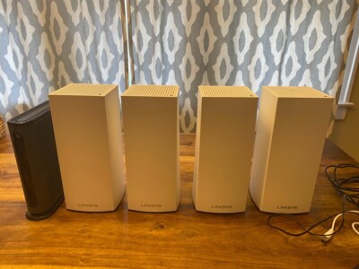 Linksys VELOP Mesh Routers + Motorola Modem Bundle | eBay