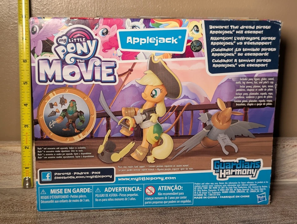 Мой маленький пони фильм Стражи гармонии APPLEJACK пират пони новый в коробке WM Excl - Изображение 2 из 4