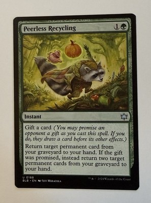 x1 Peerless Recycling BLB Bloomburrow MTG 188 UNCOMMON M/NM 1x