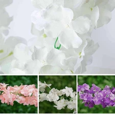 3D Chain Garland Silk Hydrangea 7 feet Wedding Flowers Decorations Supplies