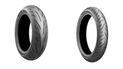 Bridgestone Battlax S23 And T33 Tire Pair For Ducati Scrambler Café Racer 2017