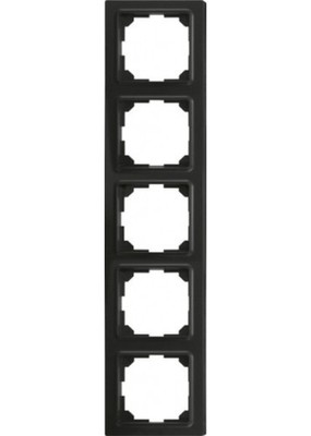 Eltako 30055778 R5UE55-am 5-f E-Design anthrazit matt Universalrahmen