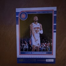 2024-25 Panini NBA Hoops Base Set Cade Cunningham #194 Detroit Pistons