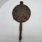 Griswold No 18 Heart Star Waffle Iron Erie PA Cast Iron 919 920 Pat May 18 1920