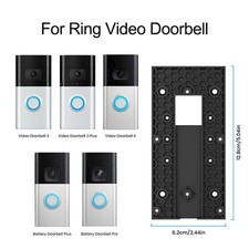 Accessoires de sonnette vid��o sans per?age installation pour usage int��rieur